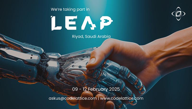 Meet Codelattice at LEAP 2025 in Riyadh!